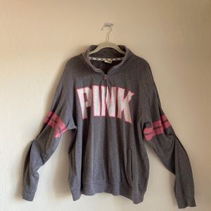 SUMMER style 3/4 zip sweatshirt